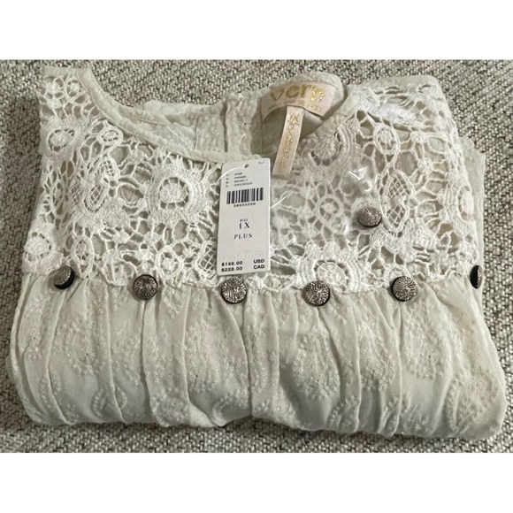 Anthropologie Josephine Lace Tunic Dress NWT SZ 1X - Picture 12 of 16